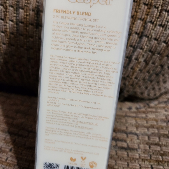 Casper Blending Sponge Glow In The Dark 2pc Profusion Casper The Friendly Ghost - Picture 5 of 8